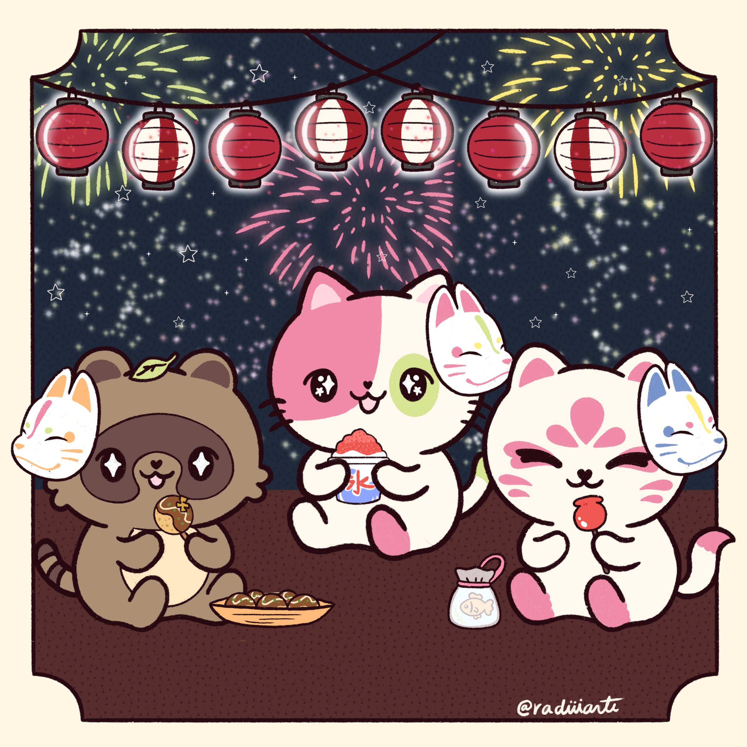 Peach, Suki y Nuki